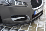 Maxton Design Spoiler předního nárazníku Jaguar XF Facelift S-Pack - texturovaný plast