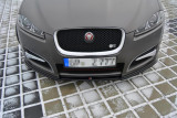 Maxton Design Spoiler předního nárazníku Jaguar XF Facelift S-Pack - černý lesklý lak