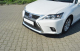 Maxton Design Spoiler předního nárazníku Lexus CT Facelift - texturovaný plast