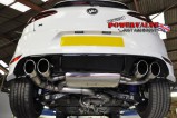 BCS Automotive Turbo Back Powervalve výfuk VW Golf 7 R - Sport De-Cat
