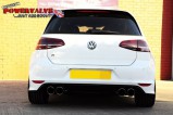 BCS Automotive Turbo Back Powervalve výfuk VW Golf 7 R - Sport De-Cat
