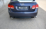 Maxton Design Boční lišty zadního nárazníku Lexus GS Mk3 - černý lesklý lak