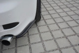 Maxton Design Boční lišty zadního nárazníku Lexus IS Mk2 - černý lesklý lak