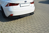 Maxton Design Spoiler zadního nárazníku s příčkami Lexus IS Mk3 Hybrid - texturovaný plast