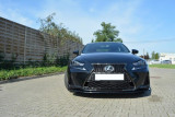 Maxton Design Spoiler předního nárazníku Lexus IS F-Sport Mk3 Facelift - texturovaný plast