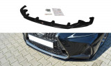 Maxton Design Spoiler předního nárazníku Lexus IS F-Sport Mk3 Facelift - texturovaný plast