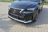 Maxton Design Spoiler předního nárazníku Lexus NX Mk1 F-Sport - texturovaný plast
