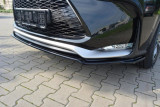 Maxton Design Spoiler předního nárazníku Lexus NX Mk1 F-Sport - texturovaný plast