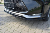 Maxton Design Spoiler předního nárazníku Lexus NX Mk1 F-Sport - karbon