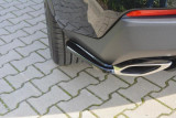 Maxton Design Boční lišty zadního nárazníku Lexus NX Mk1 - černý lesklý lak