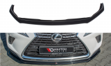 Maxton Design Spoiler předního nárazníku Lexus NX Mk1 Facelift - texturovaný plast