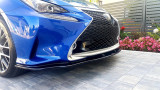 Maxton Design Spoiler předního nárazníku Lexus RC V.2 - černý lesklý lak