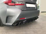 Maxton Design Spoiler zadního nárazníku s příčkami Lexus RC - texturovaný plast