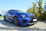 Maxton Design Spoiler předního nárazníku Lexus RC F - texturovaný plast