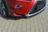 Maxton Design Spoiler předního nárazníku Lexus RX Mk4 - texturovaný plast