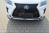 Maxton Design Spoiler předního nárazníku Lexus RX Mk4 F-Sport - texturovaný plast