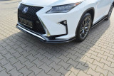 Maxton Design Spoiler předního nárazníku Lexus RX Mk4 F-Sport - texturovaný plast