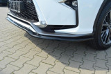 Maxton Design Spoiler předního nárazníku Lexus RX Mk4 F-Sport - karbon