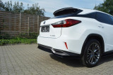 Maxton Design Spoiler zadního nárazníku Lexus RX Mk4 - texturovaný plast
