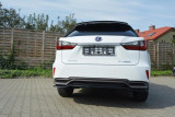 Maxton Design Spoiler zadního nárazníku Lexus RX Mk4 - černý lesklý lak