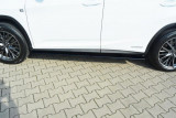 Maxton Design Prahové lišty Lexus RX Mk4 - černý lesklý lak