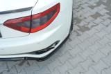 Maxton Design Boční lišty zadního nárazníku Maserati Granturismo V.2 - texturovaný plast