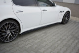 Maxton Design Prahové lišty Maserati Quattroporte Mk5 Facelift - texturovaný plast
