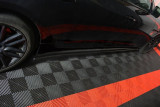 Maxton Design Prahové lišty Maserati Quattroporte Mk6 - černý lesklý lak