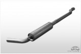 Catback výfuk Škoda Fabia II RS 1,4 TSI Fox Exhaust - s rezonátorem