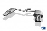 Koncový tlumič výfuku Škoda Superb II 1,8 TSI 2,0 TDI Fox Exhaust
