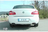 Koncový tlumič výfuku Škoda Superb II 1,8 TSI 2,0 TDI Fox Exhaust