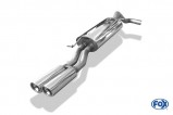 Catback výfuk Škoda Octavia RS 1,8T AUQ Fox Exhaust - s rezonátorem