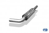 Catback výfuk Škoda Octavia RS 1,8T AUQ Fox Exhaust - s rezonátorem