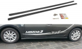 Maxton Design Prahové lišty Mazda 3 Mk3 Facelift - texturovaný plast