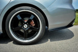 Maxton Design Boční lišty zadního nárazníku Mazda 6 Mk3 Wagon - texturovaný plast