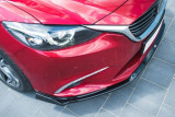 Maxton Design Spoiler předního nárazníku Mazda 6 Mk3 Facelift V.2 - texturovaný plast