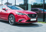 Maxton Design Spoiler předního nárazníku Mazda 6 Mk3 Facelift V.2 - karbon