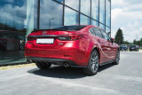 Maxton Design Spoiler zadního nárazníku Mazda 6 Mk3 Facelift - černý lesklý lak