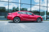 Maxton Design Prahové lišty Mazda 6 Mk3 Facelift - černý lesklý lak