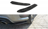 Maxton Design Boční lišty zadního nárazníku Mercedes C W204 AMG-Line - černý lesklý lak