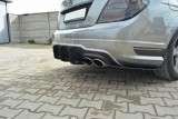 Maxton Design Zadní difuzor s lištami Mercedes C W204 AMG-Line