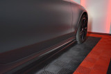 Maxton Design Prahové lišty Mercedes C W205 Coupe AMG-Line - texturovaný plast