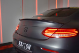 Maxton Design Lišta víka kufru Mercedes C W205 Coupe AMG-Line - černý lesklý lak