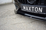 Maxton Design Spoiler předního nárazníku Mercedes C43 AMG W205 - texturovaný plast