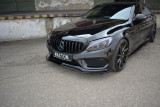 Maxton Design Spoiler předního nárazníku Mercedes C43 AMG W205 - karbon