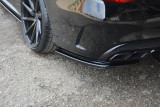 Maxton Design Boční lišty zadního nárazníku Mercedes C43 AMG W205 - černý lesklý lak