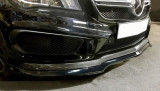 Maxton Design Spoiler předního nárazníku Mercedes CLA 45 AMG (C117) V.1 - černý lesklý lak
