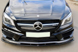 Maxton Design Spoiler předního nárazníku Mercedes CLA 45 AMG (C117) V.2 - karbon