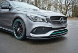 Maxton Design Spoiler předního nárazníku Mercedes CLA (C117) AMG-Line Facelift - karbon