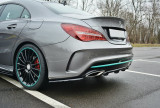 Maxton Design Spoiler zadního nárazníku Mercedes CLA (C117) AMG-Line Facelift - texturovaný plast